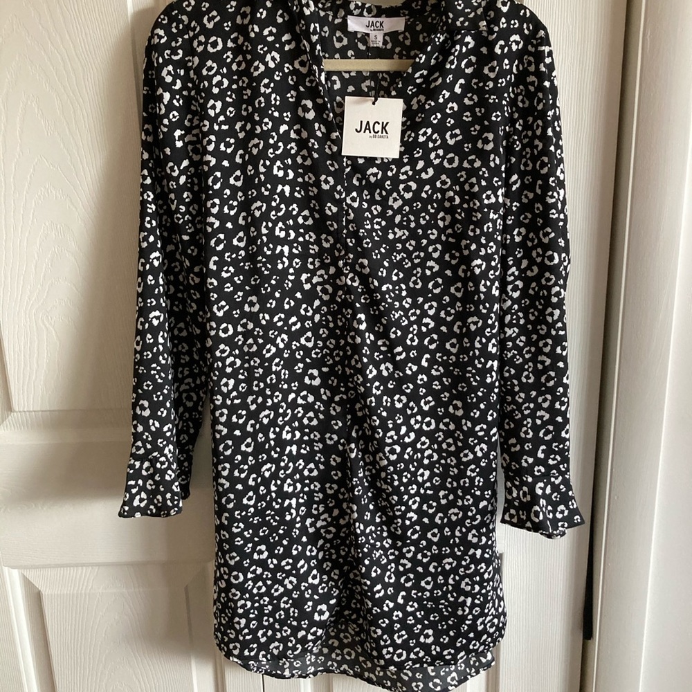 Black Dress with Tie  - Jack by BB DAKOTA.